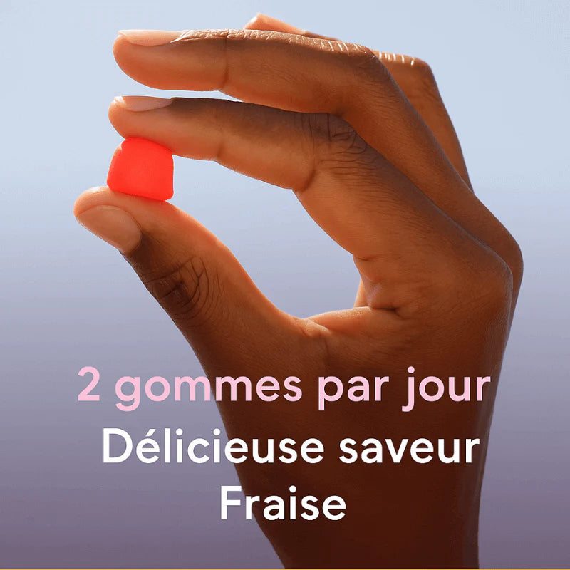 Gommes au Biotin – Formule Complète pour Cheveux, Peau et Ongles