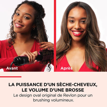 Brosse Soufflante, Chauffante et Lissante 3 en 1