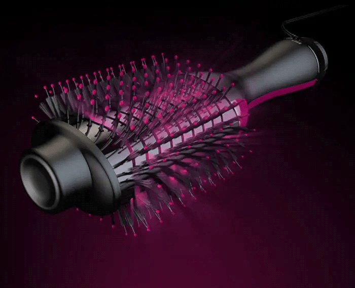 Brosse Soufflante, Chauffante et Lissante 3 en 1